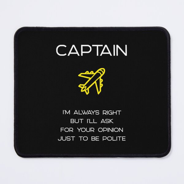 Item preview, Captain Always Right designed and sold by petruadefih.