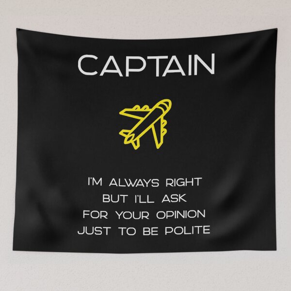 Item preview, Captain Always Right  designed and sold by petruadefih.