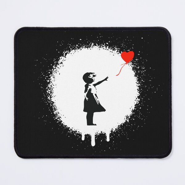 Item preview, Balloon Girl - Banksy Spray Paint Art designed and sold by WE-ARE-BANKSY.