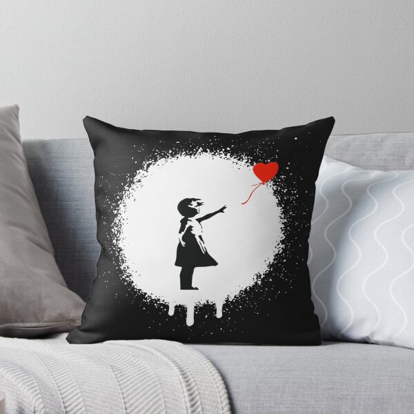 Item preview, Balloon Girl - Banksy Spray Paint Art designed and sold by WE-ARE-BANKSY.