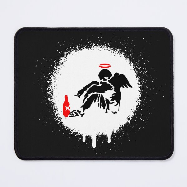 Item preview, Fallen Angel Banksy Stencil Spray Paint Art designed and sold by WE-ARE-BANKSY.