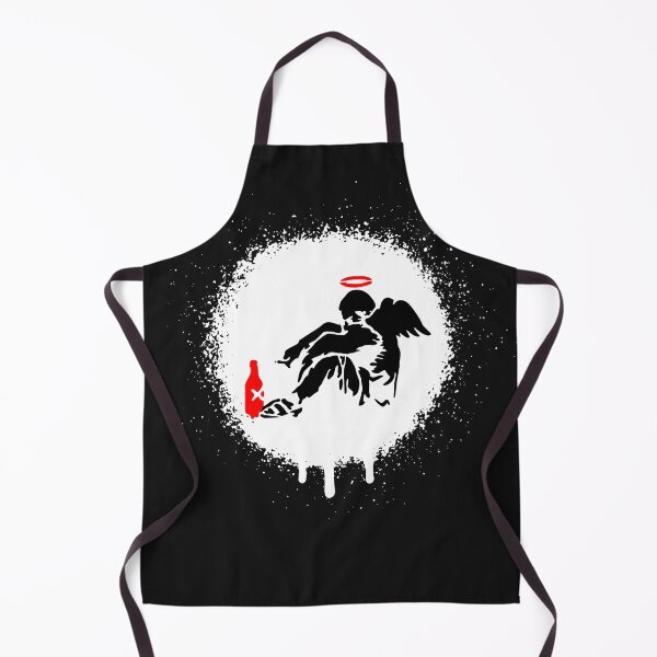Item preview, Fallen Angel Banksy Stencil Spray Paint Art designed and sold by WE-ARE-BANKSY.