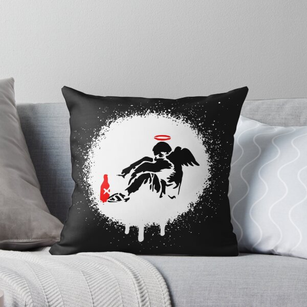 Item preview, Fallen Angel Banksy Stencil Spray Paint Art designed and sold by WE-ARE-BANKSY.