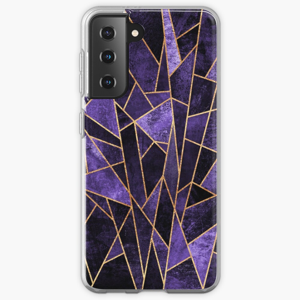 Shattered Amethyst Samsung Galaxy Phone Case
