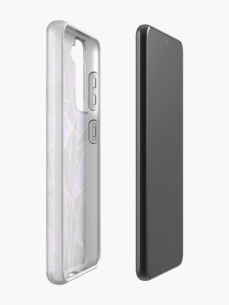Alternate view of Shattered Amethyst Samsung Galaxy Phone Case