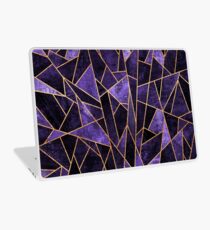 Zerschmetterter Amethyst Laptop Folie