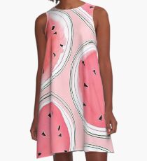 Watermelon A-Line Dress