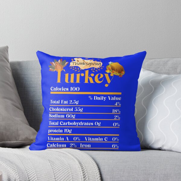 Item preview, Turkey Nutrition Facts | Funny Turkey Nutrition Facts Thanksgiving Matching | gifts for thanksgiving lovers designed and sold by ThanksVibe.