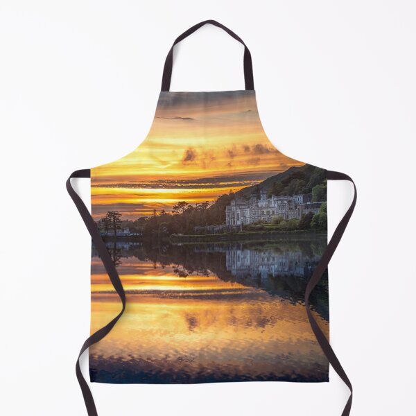 Item preview, Sunset at Kylemore Abbey, Connemara designed and sold by rogerstanger.
