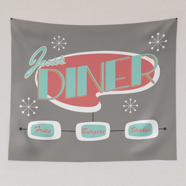 Item preview, Josie's Diner designed and sold by FinlayMcNevin.