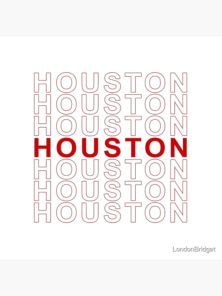 Houston Views Tote Bag (White)