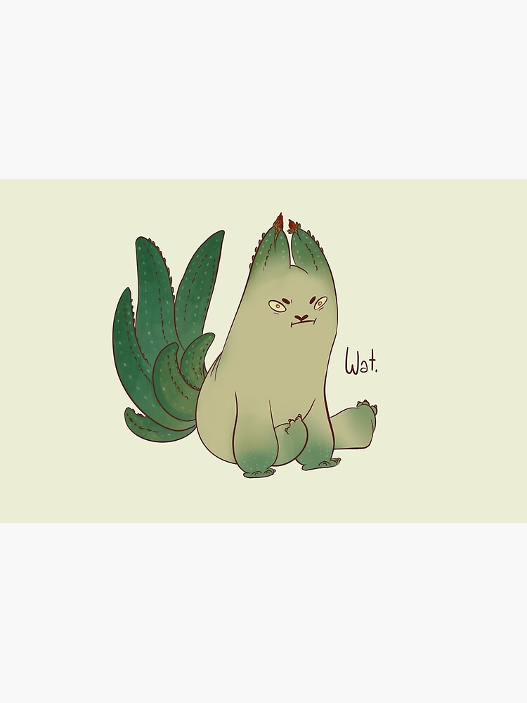 Aloe cat by Lipkoshop