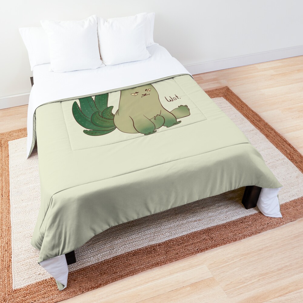 Aloe cat Comforter