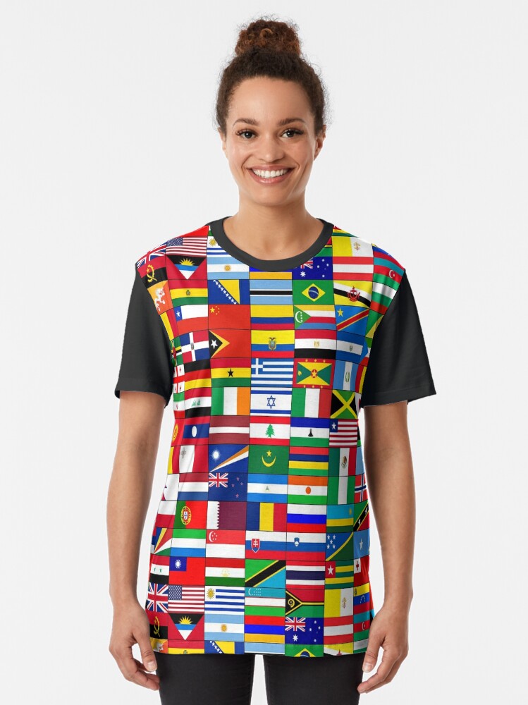 fun with flags t shirt