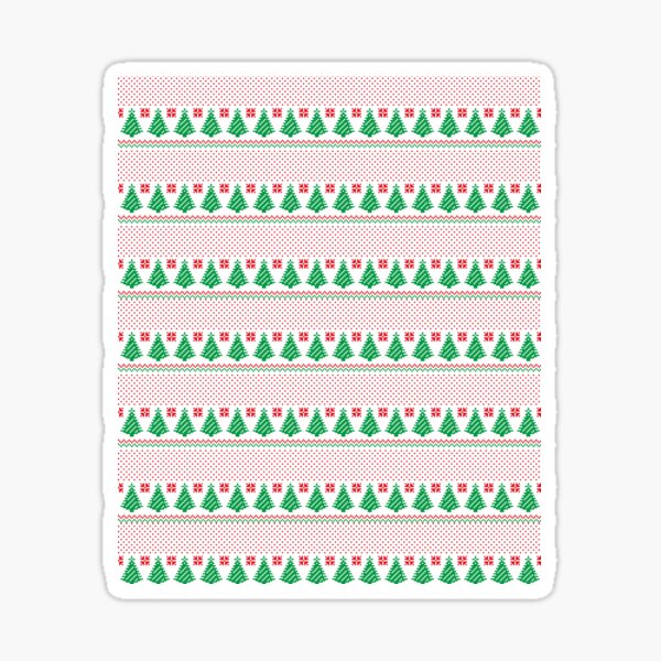 Artikel-Vorschau von Gestricktes Weihnachtsmuster, Winterurlaub-Strickmuster mit Weihnachtsbaum. Weihnachten und Neujahr Nahtloses Strickmuster-Design, designt und verkauft von Hussain Shirts.