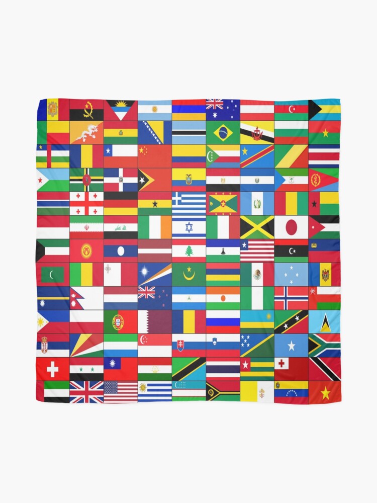 Alternate view of WORLD FLAGS Scarf