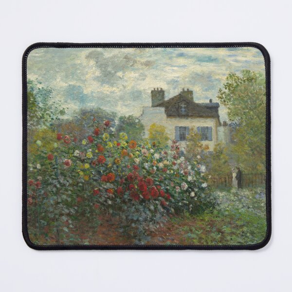 Item preview, Claude Monet  A Corner of the Garden with Dahlias designed and sold by podartist.