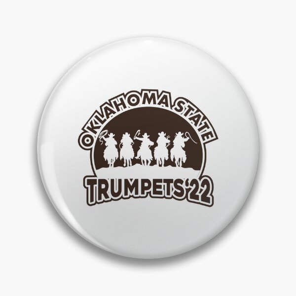 Item preview, Ok State Trumpet Sticker 2 designed and sold by CarineCerny.