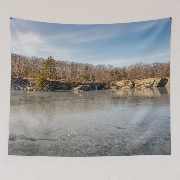 Item preview, frozen steel derick quarry designed and sold by Roger Porter Photography.