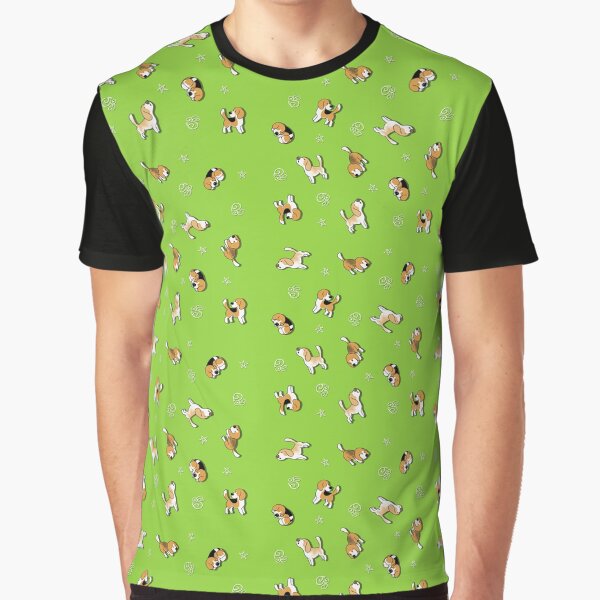Item preview, Beagle Scribbles Green designed and sold by cardimac.