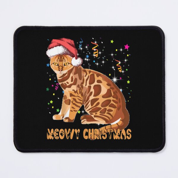 Item preview, Meowy Xmas Best Catdad Catmom Catparents Ever Merry Catmas designed and sold by Mala Rock ⭐⭐⭐⭐⭐.