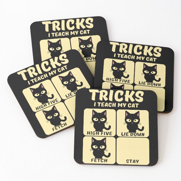 Item preview, Tricks I Teach My Cat - Funny Cat designed and sold by Rev-Style.