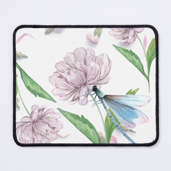 Item preview, Dragonfly and Flower designed and sold by tomorrowsart.