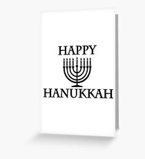 Happy Chanukkah Greeting Card