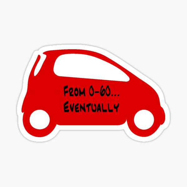 Smart Fortwo Stickers for Sale
