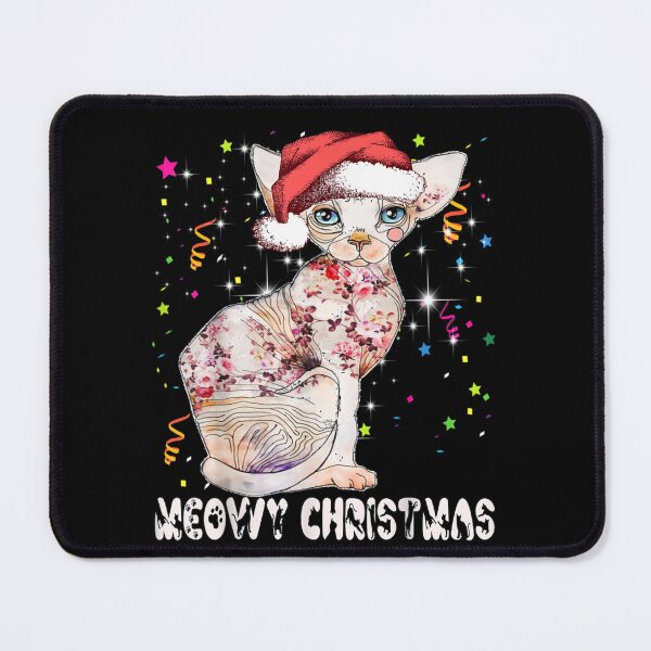 Item preview, Meowy Xmas Best Catmom Catdad Catparents Ever Merry Catmas designed and sold by Mala Rock ⭐⭐⭐⭐⭐.