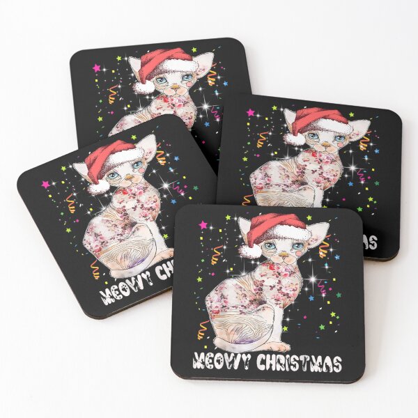 Item preview, Meowy Xmas Best Catmom Catdad Catparents Ever Merry Catmas designed and sold by Mala Rock ⭐⭐⭐⭐⭐.