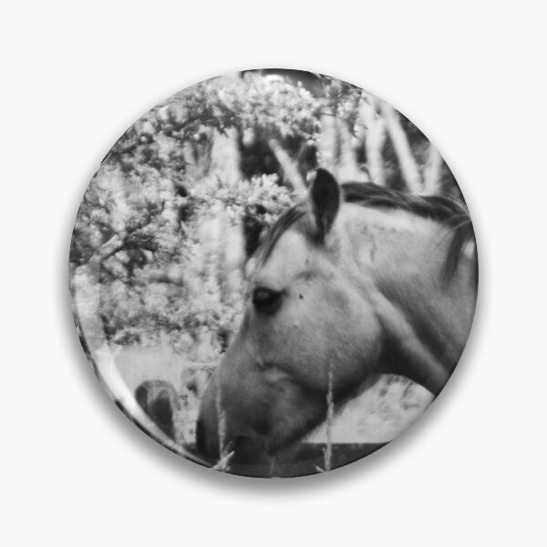 Item preview, horse black and white designed and sold by Francespoppy.