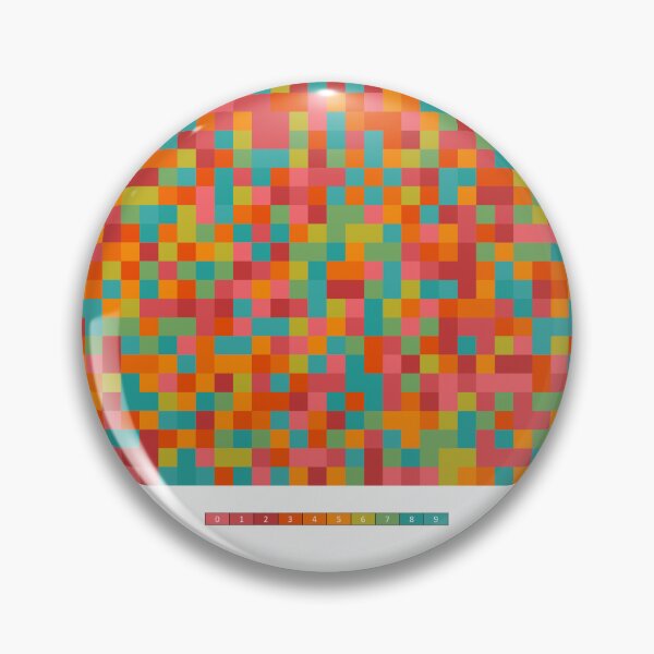 Item preview, Pixel Perfect Pi (Fruitcake) designed and sold by hololia.