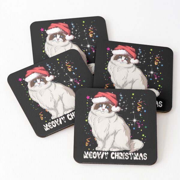 Item preview, Merry Catmas Meowy Xmas Best Catdad Catmom Catparents Ever designed and sold by Mala Rock ⭐⭐⭐⭐⭐.