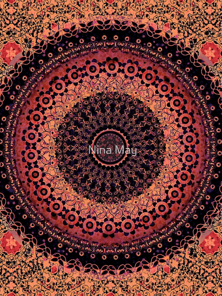 Spice Tapestry Mandala by ninabmay