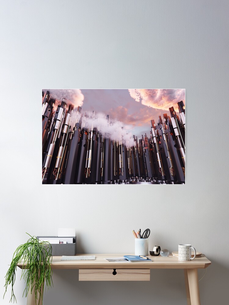 Thumbnail 2 of 3, Poster, Focal Plane - Twilight designed and sold by DESIsurvey.