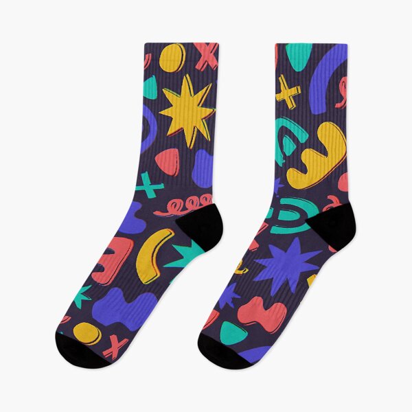 Item preview, 80's - 90's Colourful Pattern designed and sold by FabDesigns91.