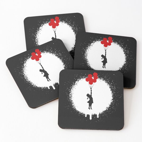 Item preview, Fly Away Balloon Girl | Banksy - Stencil Street Art designed and sold by WE-ARE-BANKSY.