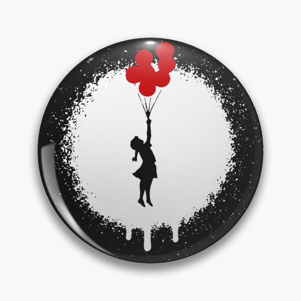 Item preview, Fly Away Balloon Girl | Banksy - Stencil Street Art designed and sold by WE-ARE-BANKSY.
