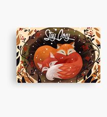 Stay Cozy Canvas Print