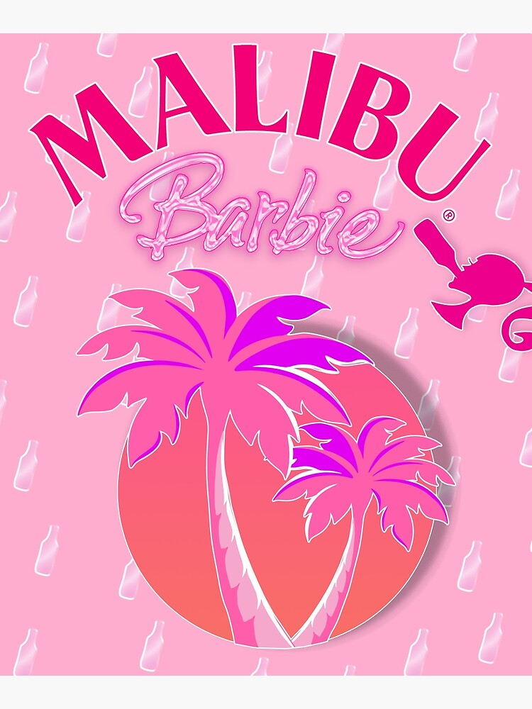 Malibu Barbie Drink Pouches