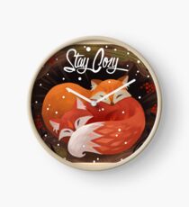 Stay Cozy Clock