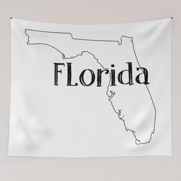 Item preview, State Outline - Florida Fun designed and sold by Nicole-Owens.