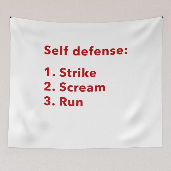 Item preview, Strike. Scream. Run. designed and sold by Ariana Zhang.