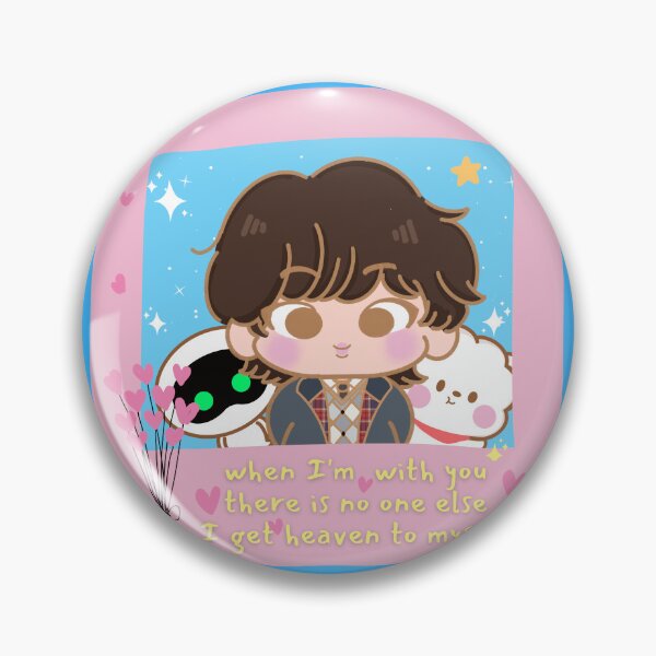 Item preview, Cute BTS Jin The Astronaut Superdeformed Jinnie Kim SeokJin with Wootteo and BT21 RJ designed and sold by jmicasa.