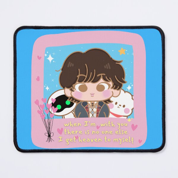 Item preview, Cute BTS Jin The Astronaut Superdeformed Jinnie Kim SeokJin with Wootteo and BT21 RJ designed and sold by jmicasa.