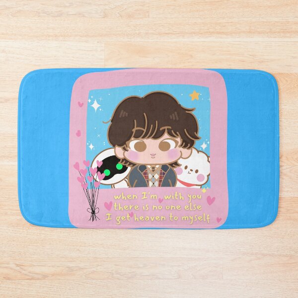 Item preview, Cute BTS Jin The Astronaut Superdeformed Jinnie Kim SeokJin with Wootteo and BT21 RJ designed and sold by jmicasa.