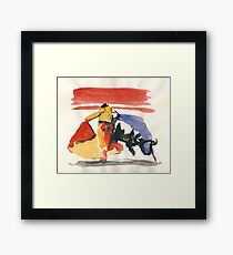 Torro & Torrero 2 Framed Print