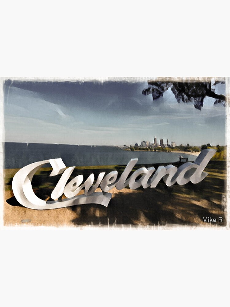 Cleveland Script Sticker (Cleveland Browns) Art Board Print for Sale by  KumquatColony