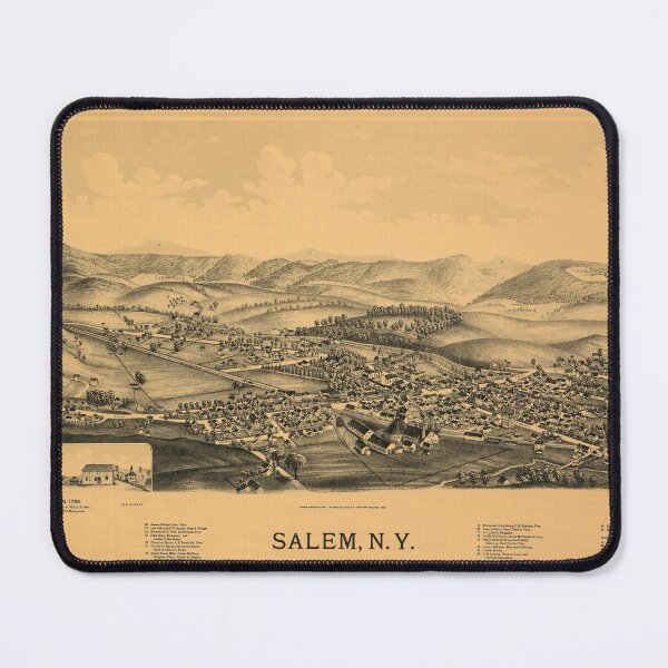 Item preview, Salem, New York (1889) designed and sold by allhistory.